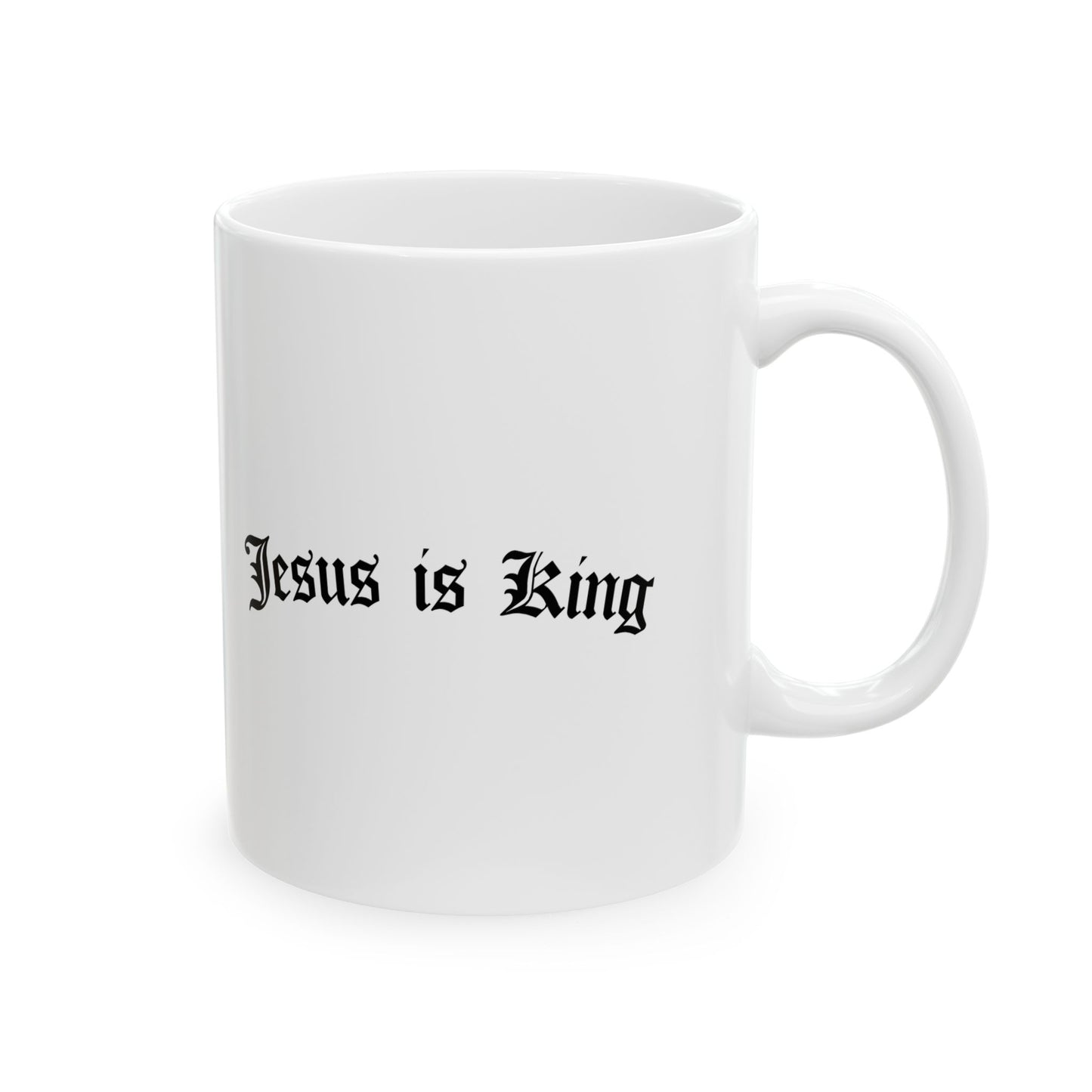 JESUS IS KING Mug