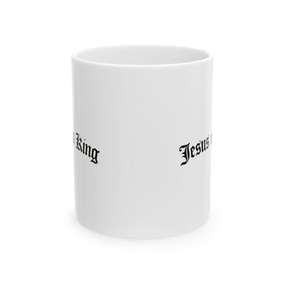 JESUS IS KING Mug